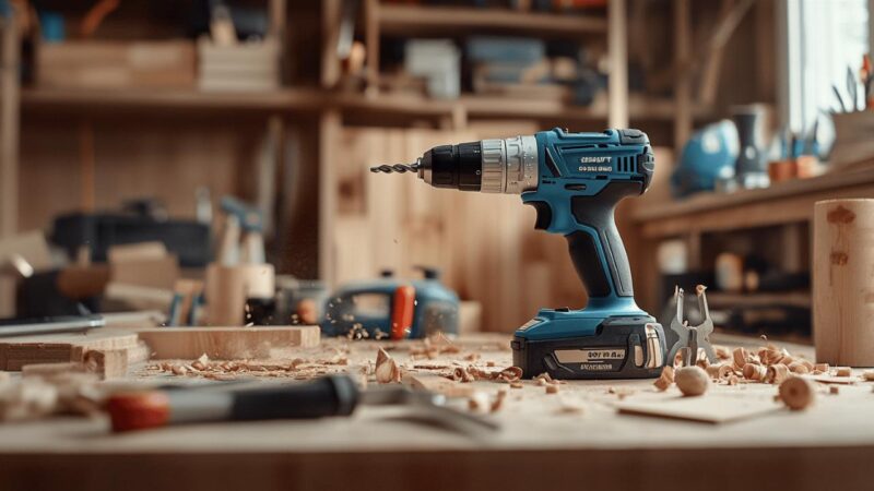 Pourquoi choisir une perceuse visseuse sans fil pour vos projets de bricolage