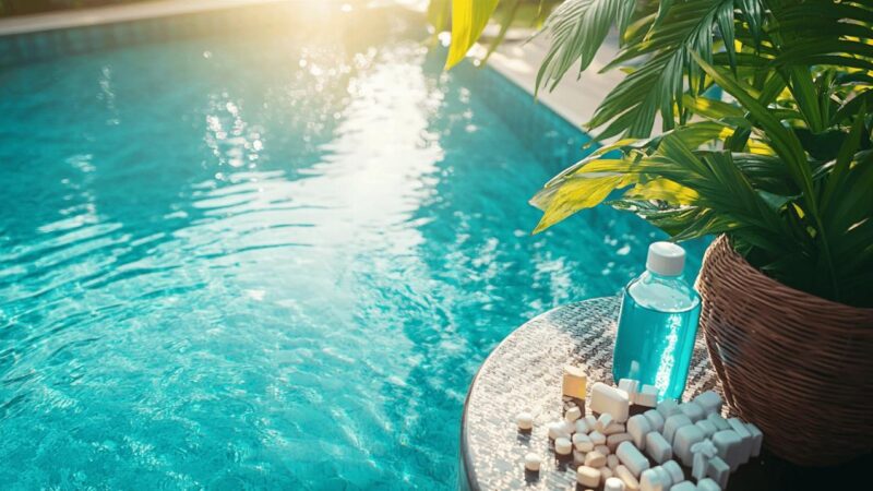 Guide complet des tests de chlore : maîtrisez l’équilibre de votre piscine