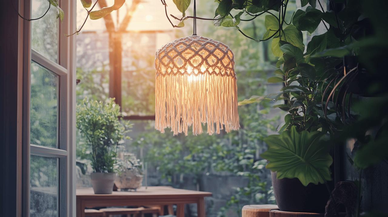Suspension lustre macrame : Comment choisir l’ampoule ideale pour une ambiance cosy